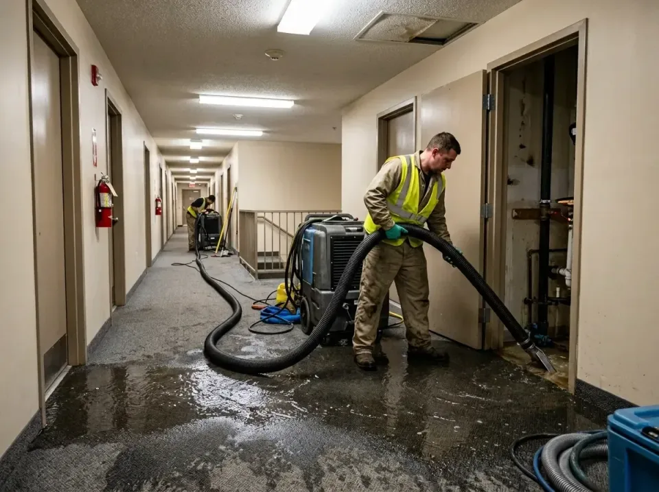 multi-unit-apartment-hallway-f-005 — frequently asked questions, Emergency Burst Pipe Water Extraction & Removal in Kill Dev…